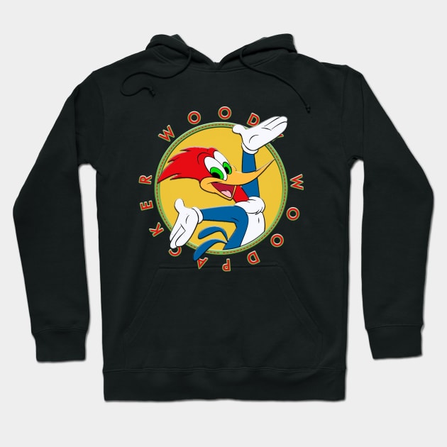 WOODY WOODPECKER CIR Hoodie by hackercyberattackactivity